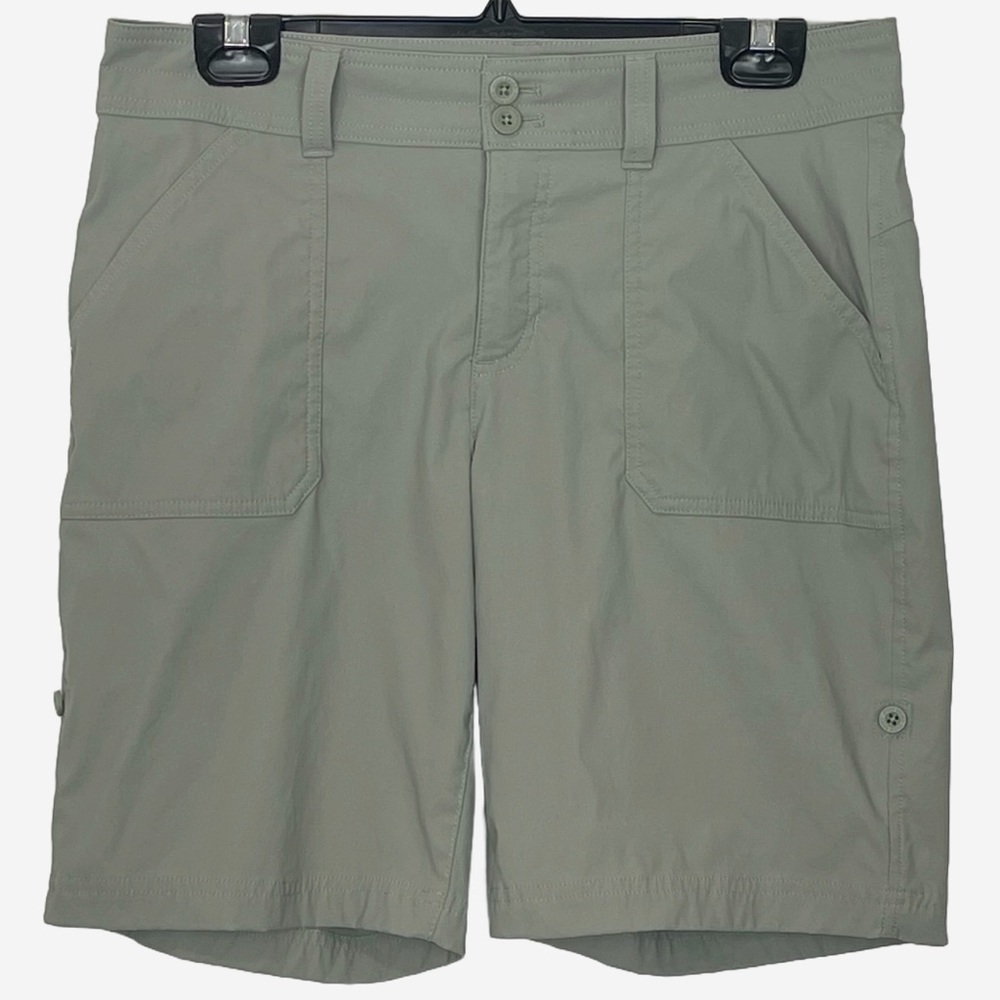 Eddie Bauer Rolled Hem Bermuda Shorts Sage 8